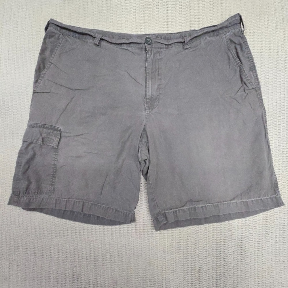 Columbia Cedar Summit Cargo Shorts Mens 40 Gray Outdoor Hiking 10" Inseam